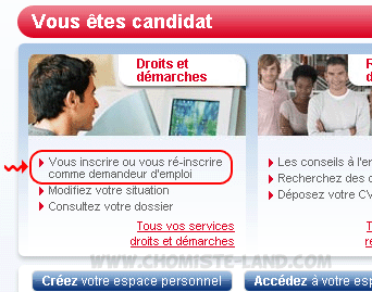 comment s'inscrire demandeur d'emploi